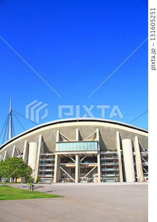 愛知県豊田市、豊田スタジアムの風景 愛知県豊田市、豊田スタジアムの風景 131605251