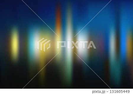 Night city lights blur with blue tone vertical motion Night city lights blur with blue tone vertical motion 131605449