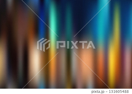 Dark neon abstract blur with glowing vertical reflections 131605488