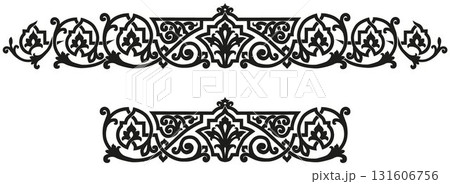 Ethnic ornament pattern. Vector illustration. From collection of ancient russian ornaments 131606756