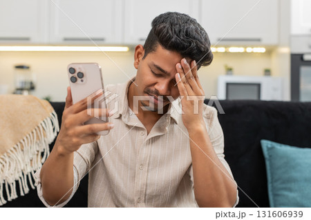 Indian man loses mobile game makes facepalm taps try again aims for revenge focuses on next attempt Indian man loses mobile game makes facepalm taps try again aims for revenge focuses on next attempt 131606939