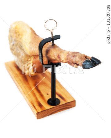 Spanish iberian ham 131607808