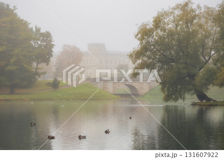 Museum Reserve Gatchina Palace. Autumn park Museum Reserve Gatchina Palace. Autumn park 131607922