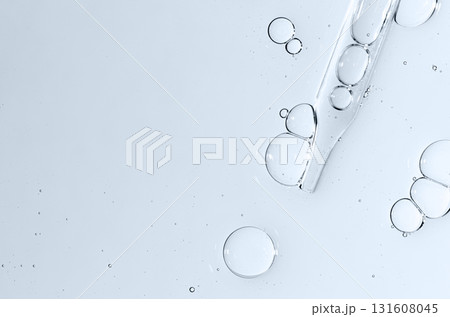 Skin serum or shampoo or shower gel or moisturizing gel. A cosmetic product for body care. Copy space 131608045