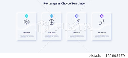 Modern Vector Infographic Banner. Business Illustration for presentation Modern Vector Infographic Banner. Business Illustration for presentation 131608479
