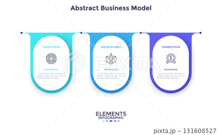 Modern Vector Infographic Banner. Business Illustration for presentation 131608527