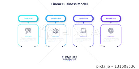 Modern Vector Infographic Banner. Business Illustration for presentation 131608530