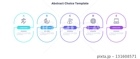 Modern Vector Infographic Banner. Business Illustration for presentation Modern Vector Infographic Banner. Business Illustration for presentation 131608571
