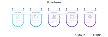 Modern Vector Infographic Banner. Business Illustration for presentation 131608596