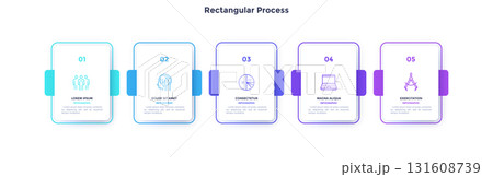 Modern Vector Infographic Banner. Business Illustration for presentation Modern Vector Infographic Banner. Business Illustration for presentation 131608739