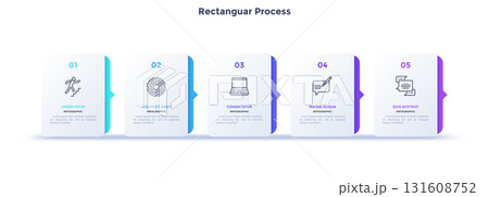Modern Vector Infographic Banner. Business Illustration for presentation 131608752