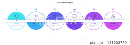 Modern Vector Infographic Banner. Business Illustration for presentation Modern Vector Infographic Banner. Business Illustration for presentation 131608780