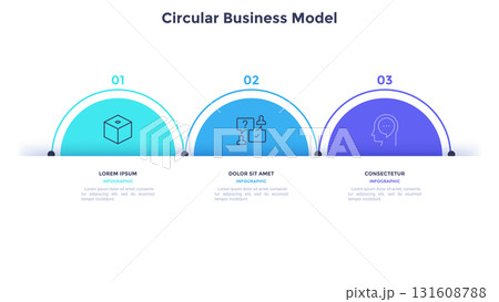 Modern Vector Infographic Banner. Business Illustration for presentation 131608788