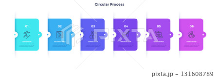 Modern Vector Infographic Banner. Business Illustration for presentation 131608789