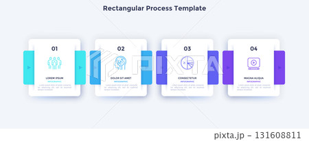 Modern Vector Infographic Banner. Business Illustration for presentation 131608811