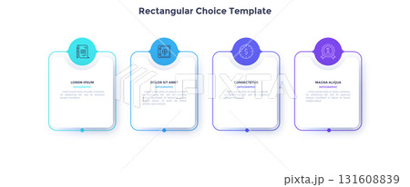 Modern Vector Infographic Banner. Business Illustration for presentation 131608839