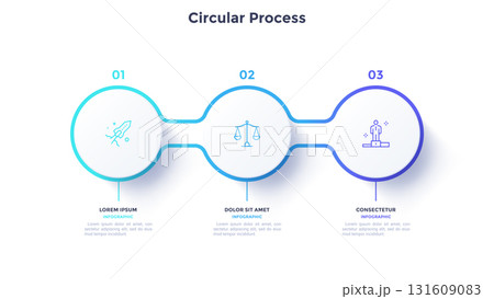 Modern Vector Infographic Banner. Business Illustration for presentation 131609083