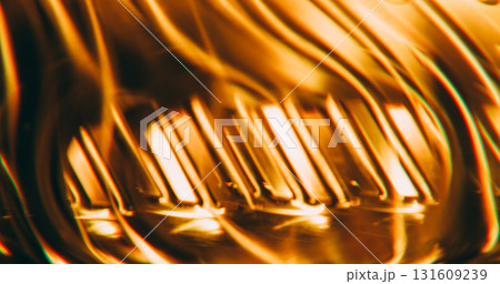 Blur shiny flare. Yellow twirl. Vibrant color radiant optical glare warm texture circle on abstract illuminated light art background. Blur shiny flare. Yellow twirl. Vibrant color radiant optical glare warm texture circle on abstract illuminated light art background. 131609239