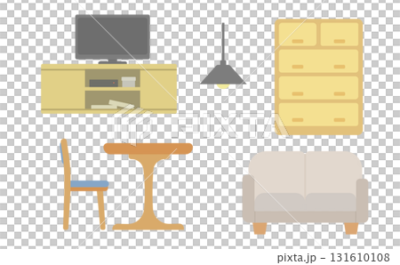簡單的家具插圖集 131610108