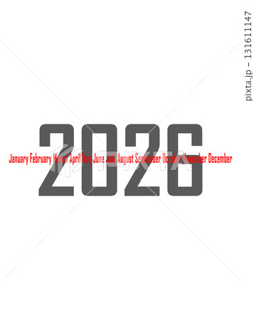 2026 new year text design agenda celebration greeting background template. New year's eve celebration concept. Happy New Year 2026 new year text design agenda celebration greeting background template. New year's eve celebration concept. Happy New Year 131611147
