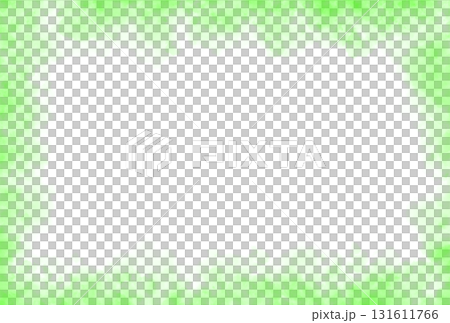 Green smoke border frame with transparent background perfect for fantasy, magic, mystical or sci fi themed digital compositions 131611766