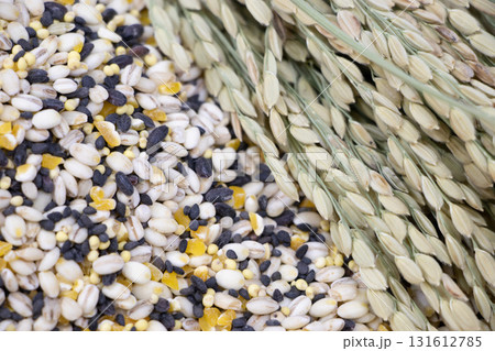 雑穀 稲穂 雑穀 稲穂 131612785