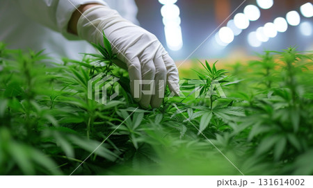 cannabis marijuana medicine plant farm indoor greenhouse plantation 131614002