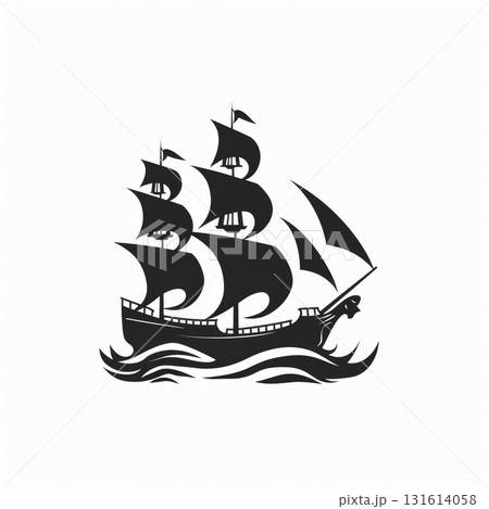 boat sailboat sailing sea logo clipart silhouette black boat sailboat sailing sea logo clipart silhouette black 131614058