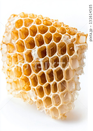 view honeycomb cells honey background hues closeup amber 131614585