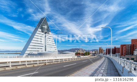 【青森港ウォーターフロント】青森ベイブリッジから見た青森ベイエリアの風景 【青森港ウォーターフロント】青森ベイブリッジから見た青森ベイエリアの風景 131616296