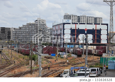 JR貨物隅田川貨物駅の風景 131616328