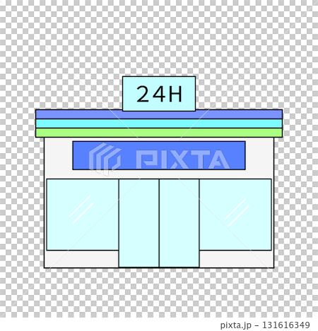 便利店的插圖 131616349