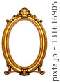 アンティーク調の縦型ゴールドフォトフレーム 131616905