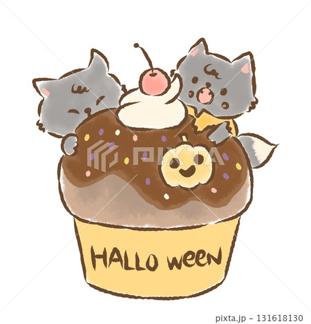 オオカミさんとカップケーキ 131618130