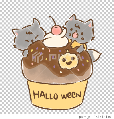 オオカミさんとカップケーキ 131618130