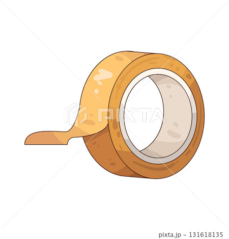 illustration of Packing Tape 131618135