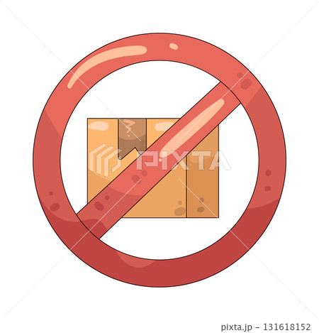 illustration of Restricted Goods illustration of Restricted Goods 131618152