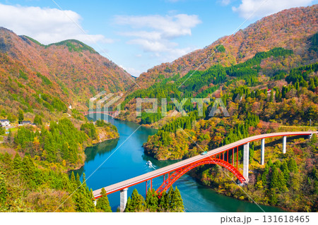 庄川峡（秋） 131618465