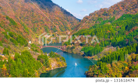 庄川峡（秋） 131618474