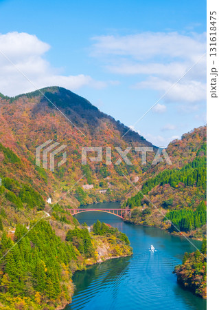 庄川峡（秋） 131618475
