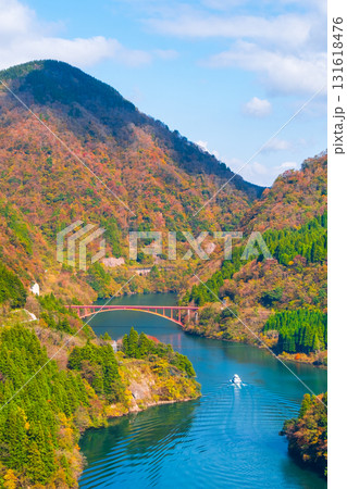 庄川峡（秋） 131618476