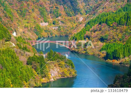 庄川峡（秋） 131618479