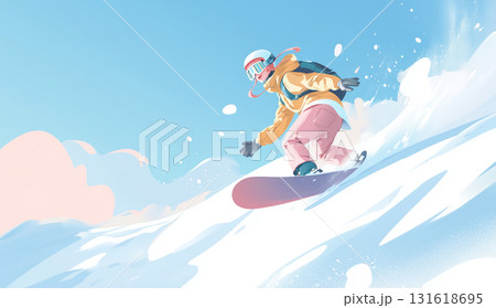 スノーボード 131618695