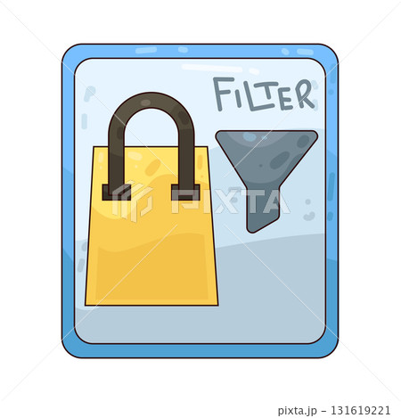 illustration of Product Filter illustration of Product Filter 131619221