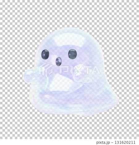 透明幽靈的 3D 插圖 131620211
