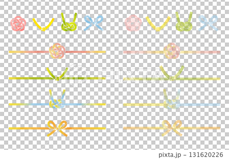 日式水引插畫集(水彩風格) 日式水引插畫集(水彩風格) 131620226