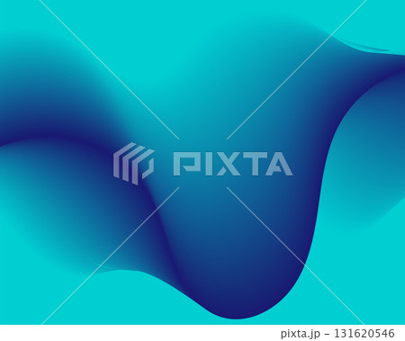 blue fluid abstract wave gradient background 131620546