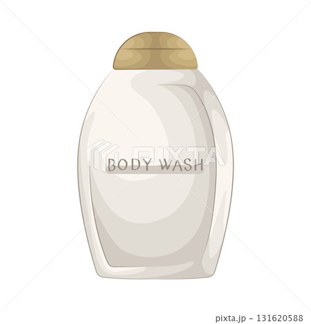 Illustration of body wash Illustration of body wash 131620588
