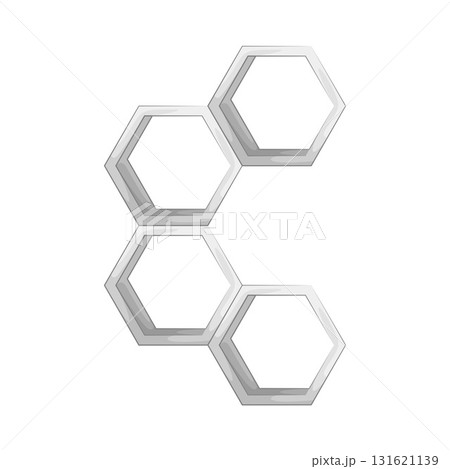 Illustration of wall shelves  Illustration of wall shelves  131621139