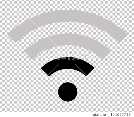 繋がりにくい Wi-Fi ベクターイラスト素材 繋がりにくい Wi-Fi ベクターイラスト素材 131625718